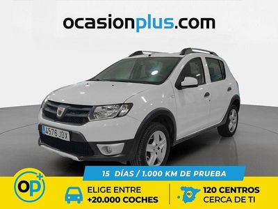 Usado Dacia Sandero Stepway 90 CV (66 kW) 2015 Blanco Utilitario