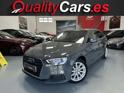 Usado Audi A3 Sportback 116 CV (85 kW) 2018 Gris Utilitario