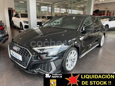 Usado Audi A3 S-Line 116 CV (85 kW) 2021 Negro Berlina