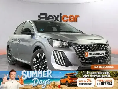 Usado Peugeot 208 Allure 100 CV (73 kW) 2025 Gris Utilitario
