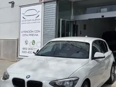 Usado BMW 116 116 CV (85 kW) 2014 Blanco Utilitario