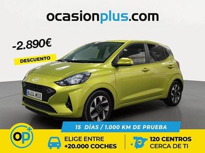 Usado Hyundai i10 63 CV (46 kW) 2024 Verde Utilitario