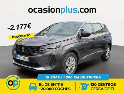Usado Peugeot 5008 Active 136 CV (100 kW) 2024 Gris SUV