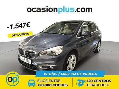 Usado BMW 220 Active Tourer 192 CV (141 kW) 2017 Gris Monovolumen
