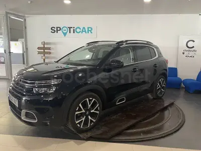 Usado Citroën C5 Aircross PureTech 181 CV (133 kW) 2019 Negro SUV