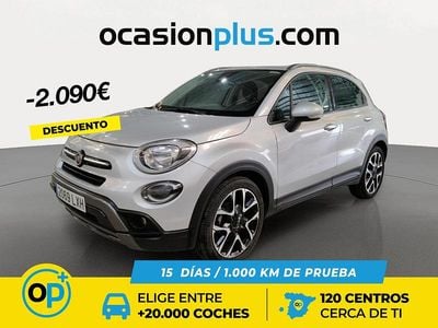 Usado Fiat 500X Cross 130 CV (95 kW) 2022 Gris SUV