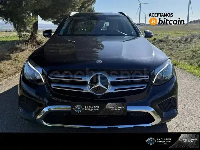 Usado Mercedes GLC350 320 CV (235 kW) 2017 Azul SUV