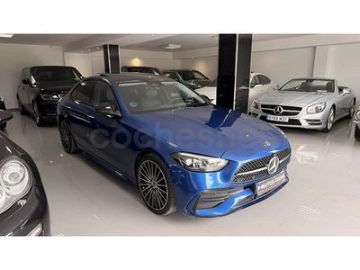 Usado Mercedes C220 200 CV (147 kW) 2023 Azul Berlina