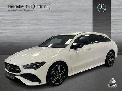 Käytetty Mercedes CLA200 Shooting Brake 150 HP (110 kW) 2024 Valkoinen Farmari
