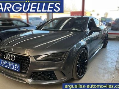 Usado Audi RS7 Sportback Performance 605 CV (444 kW) 2016 Gris Utilitario