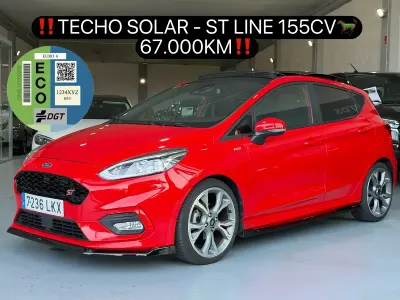 Usado Ford Fiesta ST-Line 155 CV (114 kW) 2020 Rojo Utilitario