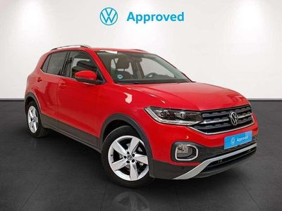 Usado VW T-Cross Sportline 110 CV (80 kW) 2021 Rojo SUV
