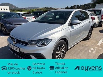 Usado VW Polo Life 95 CV (69 kW) 2022 Gris / plata Utilitario