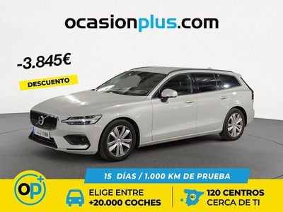 Gris / plata Usado 2018 Volvo V60 Momentum Familiar | 23.890 € (Precio justo)