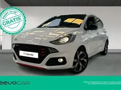 Usado Hyundai i10 N Line 84 CV (61 kW) 2024 Blanco Utilitario
