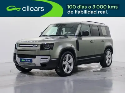 Begagnad Land Rover Defender HSE 404 HK (297 kW) 2021 Grön SUV