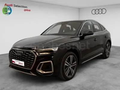 Usado Audi Q5 Sportback S-Line 163 CV (119 kW) 2022 Negro SUV