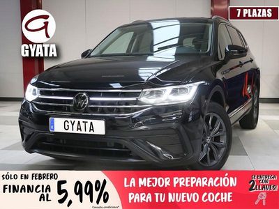 Usado VW Tiguan Allspace Life 150 CV (110 kW) 2022 Negro SUV