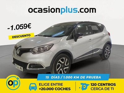 Usado Renault Captur Zen 90 CV (66 kW) 2017 Gris SUV