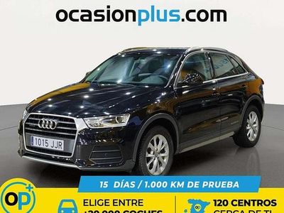 Usado Audi Q3 Design 150 CV (110 kW) 2015 Negro SUV