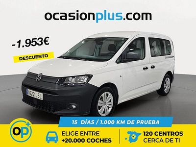 Blanco Usado 2021 VW Caddy Monovolumen | 19.290 € (Un poco caro)