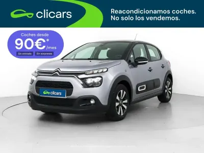 Usado Citroën C3 Feel 83 CV (61 kW) 2022 Gris / plata Utilitario