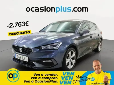 Usado Seat Leon FR 150 CV (110 kW) 2022 Gris