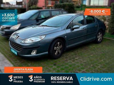 Usado Peugeot 407 Sport 125 CV (91 kW) 2007 Azul Berlina