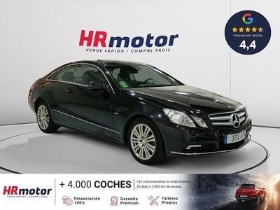 Usado Mercedes E350 Avantgarde 295 CV (216 kW) 2009 Negro Coupe