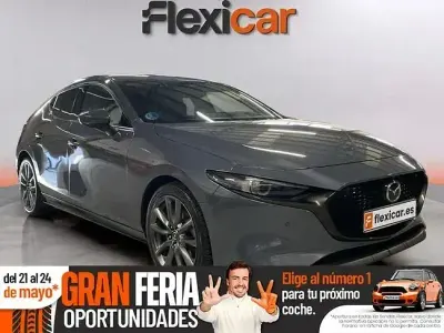 Usado Mazda 3 122 CV (89 kW) 2019 Gris Berlina