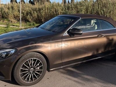 Usado Mercedes 200 184 CV (135 kW) 2017 Marrón Descapotable