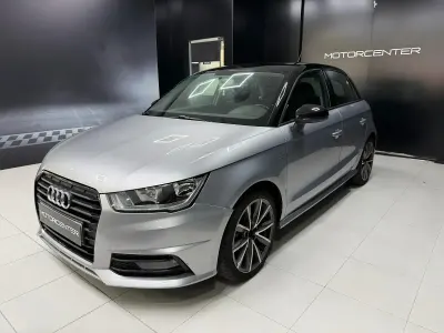 Usado Audi A1 S-Line 95 CV (69 kW) 2015 Gris Utilitario