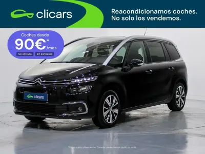 Usado Citroën Grand C4 Picasso Feel 120 CV (88 kW) 2017 Negro Monovolumen