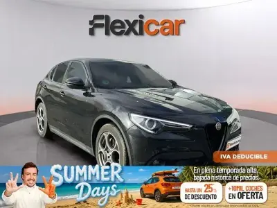 Usado Alfa Romeo Stelvio Sprint 160 CV (117 kW) 2022 Negro SUV