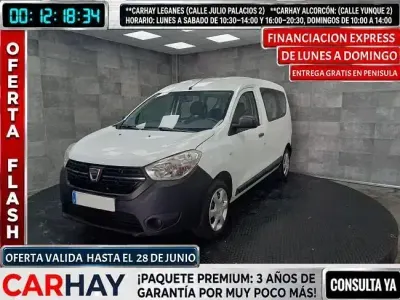 Usado Dacia Dokker Ambiance 102 CV (75 kW) 2019 Blanco Monovolumen