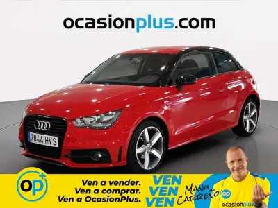 Usado Audi A1 S-Line 86 CV (63 kW) 2014 Rojo Utilitario