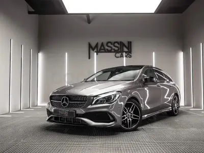 Usado Mercedes CLA200 Shooting Brake 136 CV (100 kW) 2020 Gris / plata Familiar