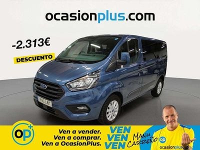 Usado Ford Transit Custom Trend 130 CV (95 kW) 2022 Blanco Berlina