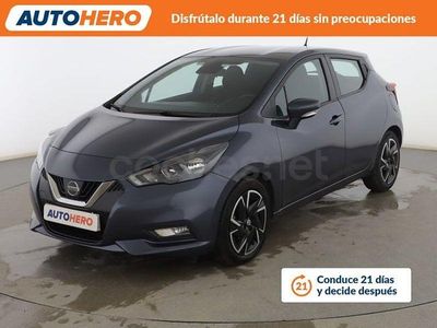 Usado Nissan Micra Acenta 92 CV (67 kW) 2022 Gris Berlina