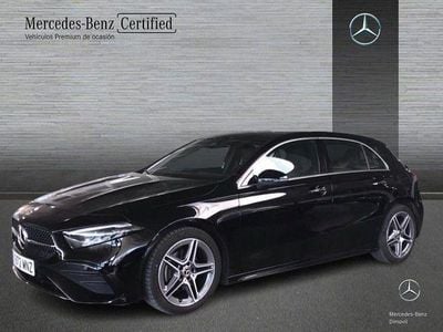 Usado Mercedes A200 AMG line 150 CV (110 kW) 2024 Negro noche Berlina