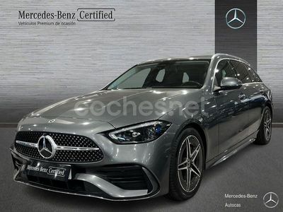 Gris / plata Usado 2022 Mercedes C220 Familiar | 39.900 € (Precio justo)