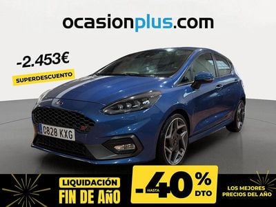 Azul Usado 2019 Ford Fiesta ST Berlina | 19.290 € (Precio justo)