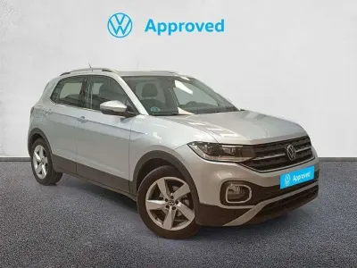 Usado VW T-Cross Sportline 110 CV (80 kW) 2022 Gris SUV