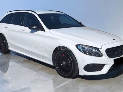 Blanco Usado 2016 Mercedes C220 AMG line Familiar | 17.900 € (Un poco caro)