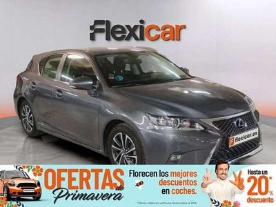 Usado Lexus CT200h 136 CV (100 kW) 2018 Gris Berlina