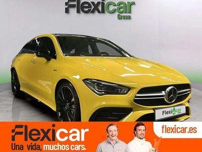 Amarillo Usado 2021 Mercedes CLA35 AMG AMG Familiar | 37.490 €