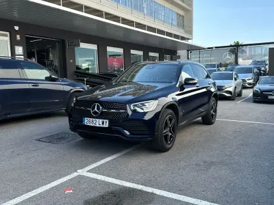 Usado Mercedes GLC300de 306 CV (225 kW) 2022 Azul SUV