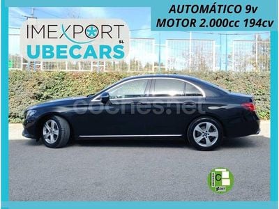 Negro Usado 2017 Mercedes E220 Berlina | 21.900 € (Buen precio)
