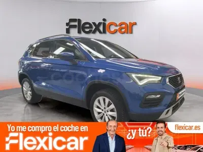Usado Seat Ateca Style 116 CV (85 kW) 2022 Azul SUV