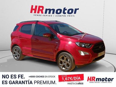 Usado Ford Ecosport ST-Line 125 CV (91 kW) 2022 Rojo SUV